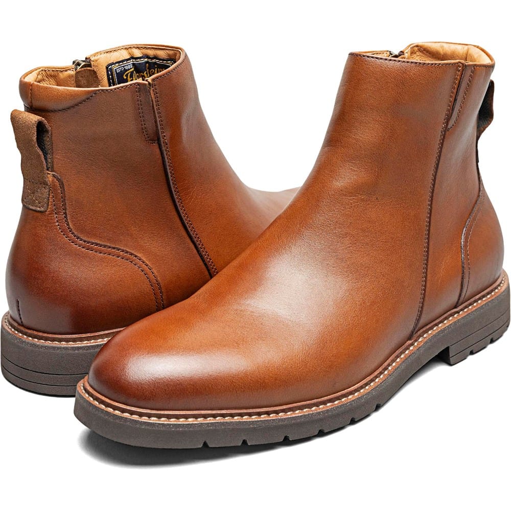 Florsheim Men's Redford Plain Toe Side Zip Boot | Famous Footwear