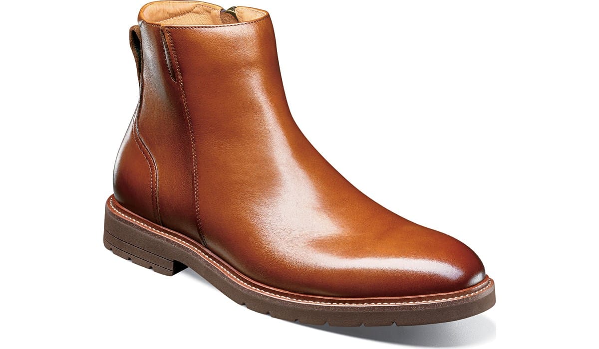 Florsheim Men's Redford Plain Toe Side Zip Boot | Famous Footwear
