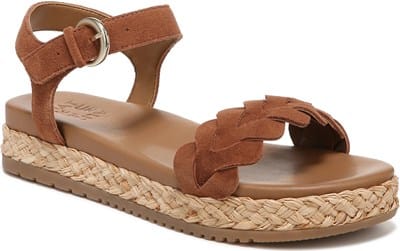 Women's Neila Sandal - English Tea Brown Leather