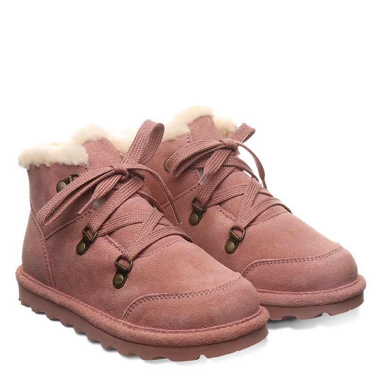 Bearpaw Kids' Matilda Youth Water Resistant Boot Little/Big Kid Boots (Dusty Rose) - Size 4.0 M