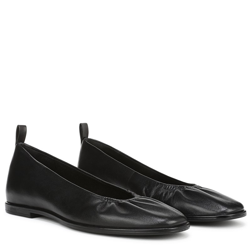 Naturalizer Women's Estie Ballet Flat Shoes (Black Leather) - Size 10.0 M
