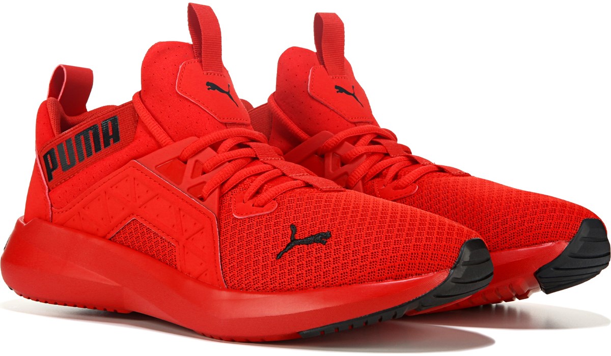puma red sneakers for women
