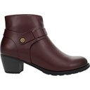 Burgundy Leather
