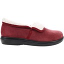 Wine Red Suede
