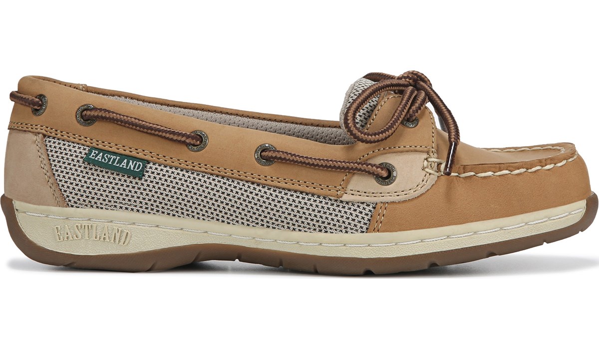 womens boat shoes tan