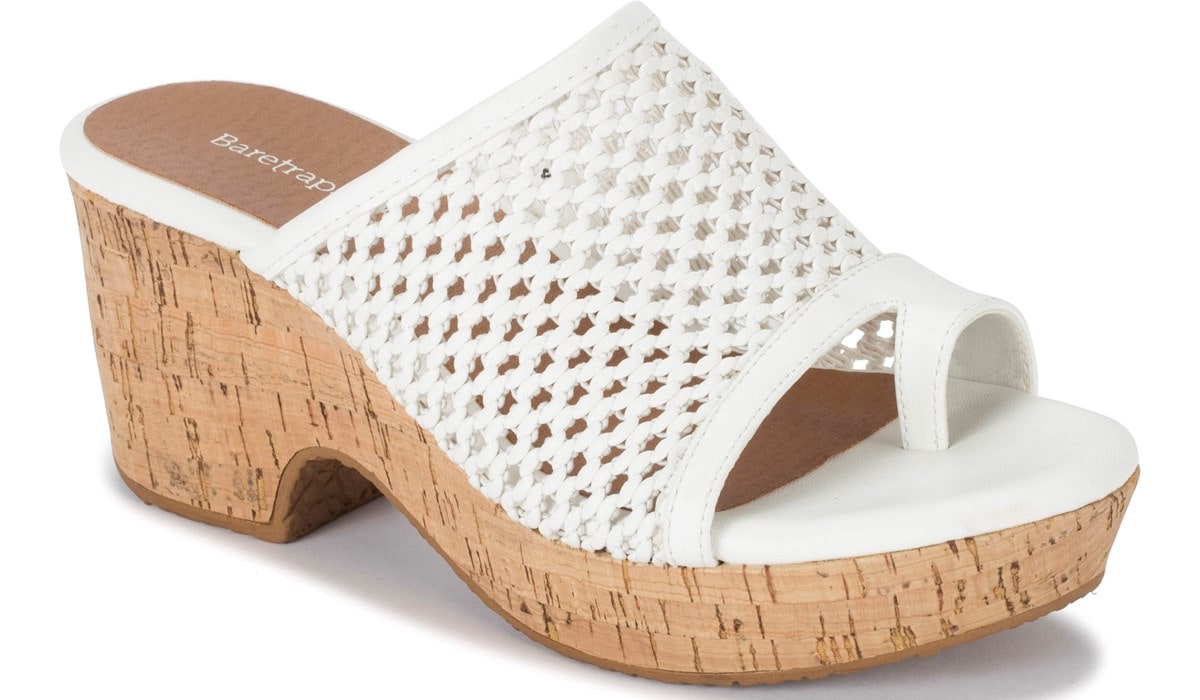 Baretraps Women's Bethie Block Heel Sandal Famous Footwear