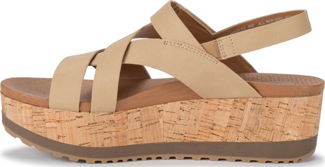 Mustang Strappy Wedge Womens Sandals