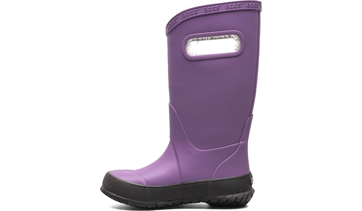 Bogs Kids' Waterproof Plush Rain Boot Toddler/Little/Big Kid