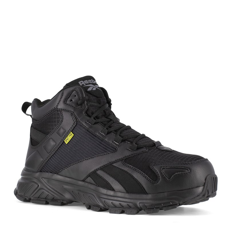 Reebok Work Men's Hyperium Composite Toe Work Boots (Black) - Size 7.5 W