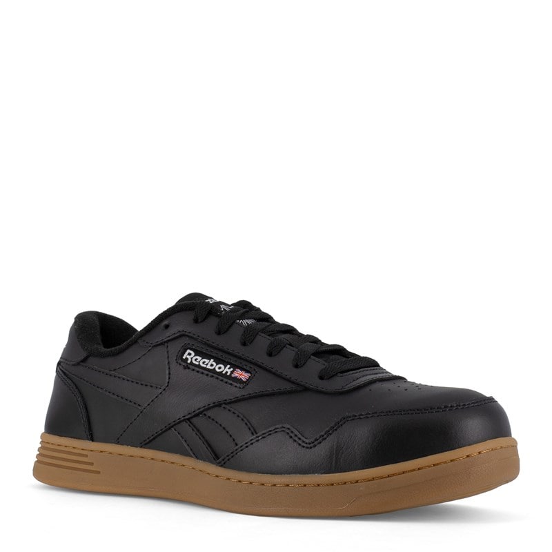 Reebok Work Men's Club Memt Composite Toe Work Sneakers (Black/Gum) - Size 13.0 W