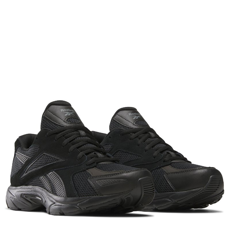 Reebok Men's Road Prime Running Shoes (BLACK/BLACK/GREY4) - Size 11.0 M