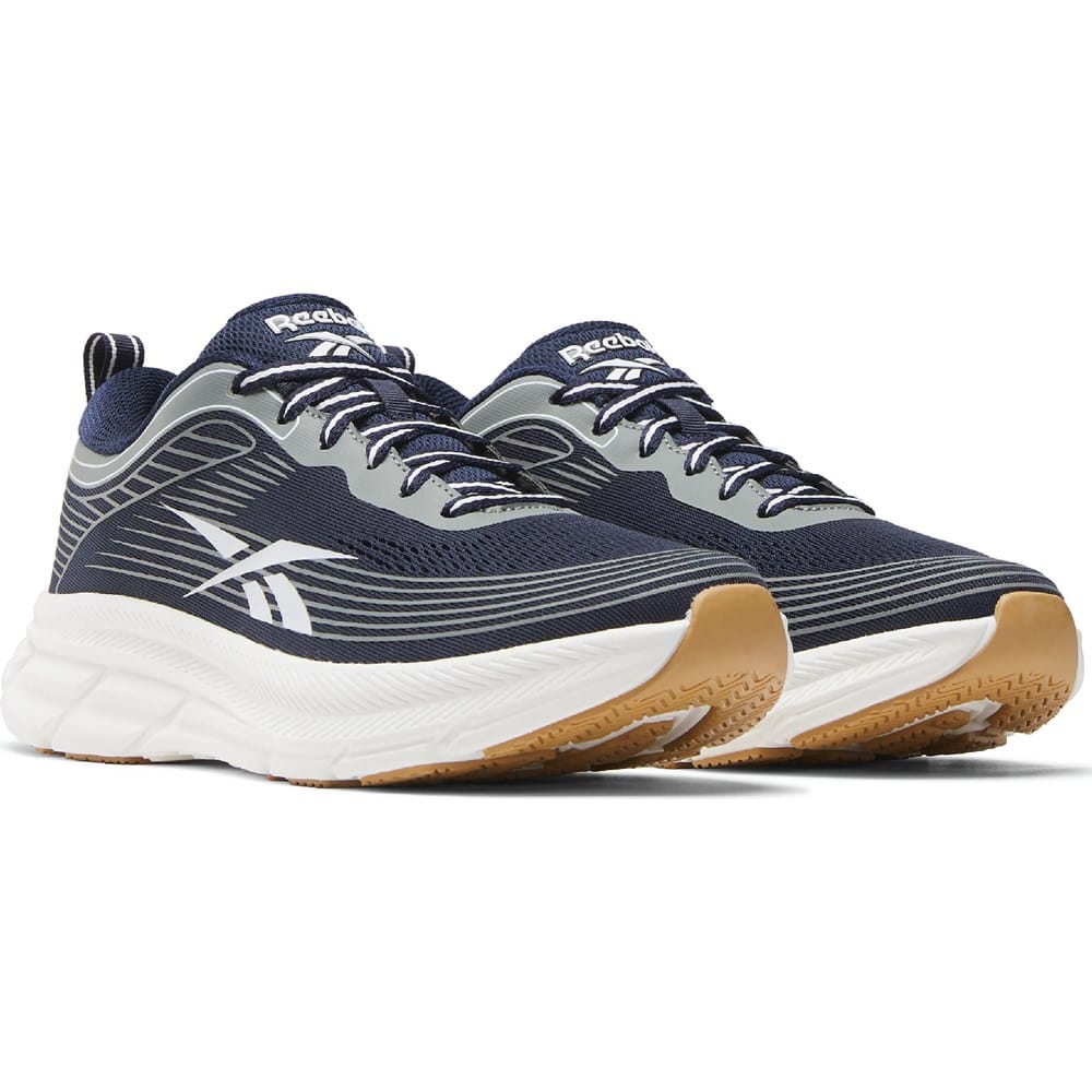 Reebok Men's Road Strider Walking Shoes (Vector Navy/White/Gum) - Size 11.5 M