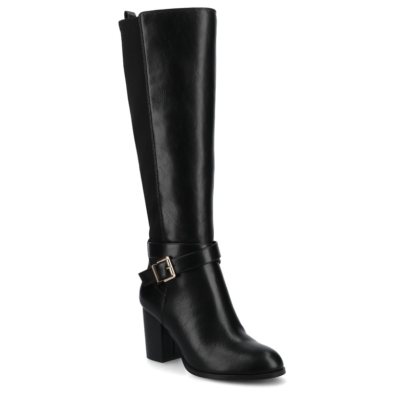 Journee Women's Avalonn Knee High Dress Boots (Black) - Size 6.5 M