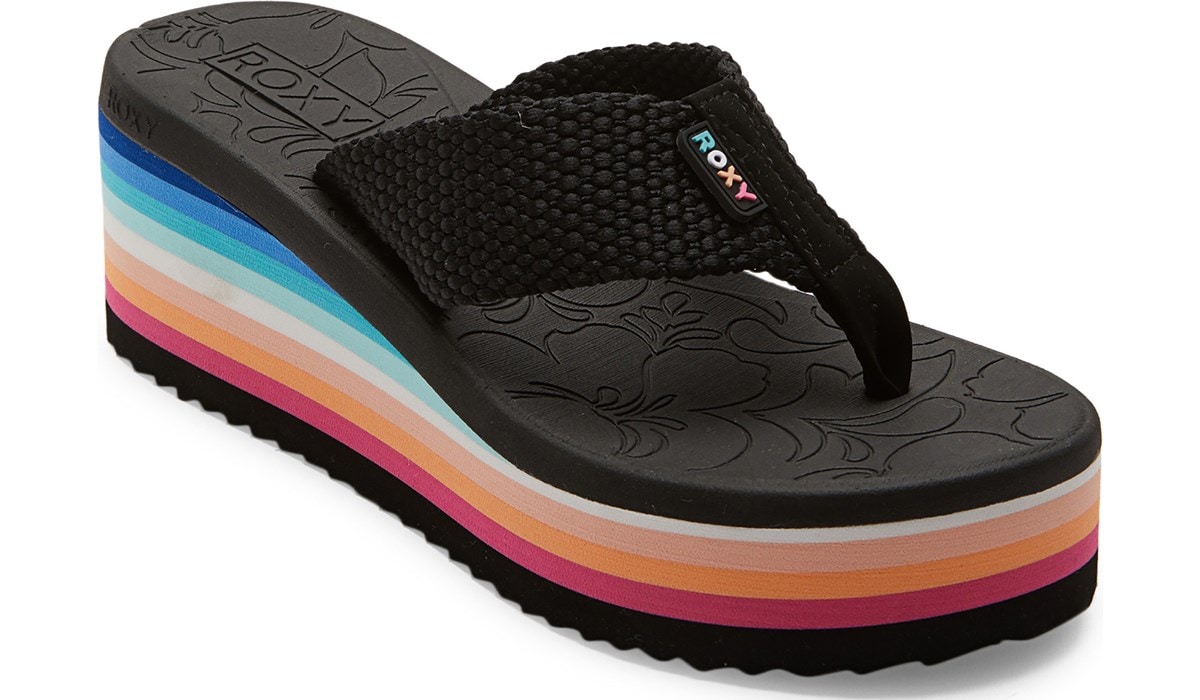 roxy flip flops women's