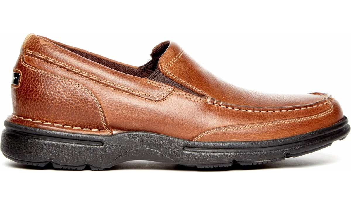 Rockport Men's Eureka Plus Slip Resistant Slip On Famous Footwear