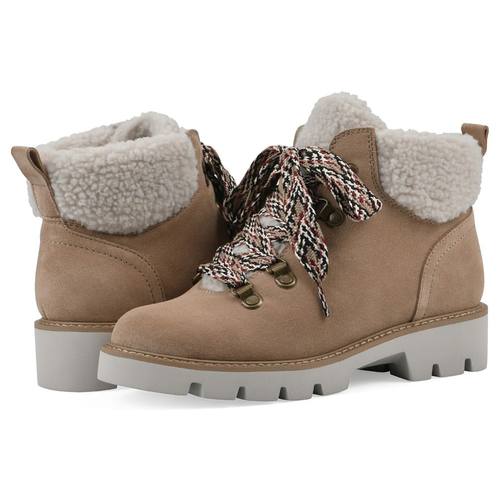 White Mountain Savant Ankle Boot – Women’s Moto-Inspired Bootie With Studded Strap & Side Zipper