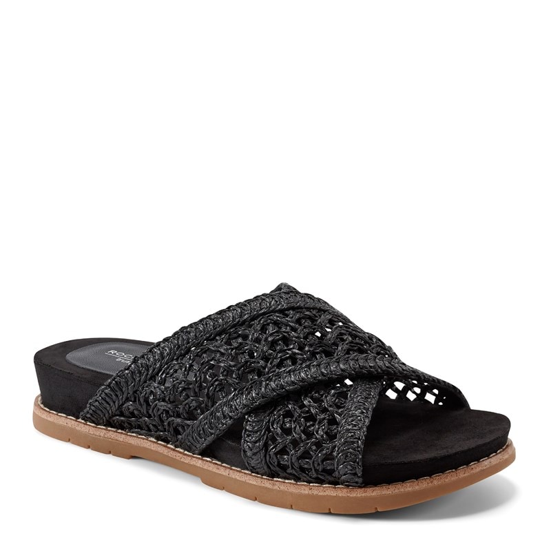 Rockport Women's Zora Casual Slide Sandals (Black) - Size 11.0 M
