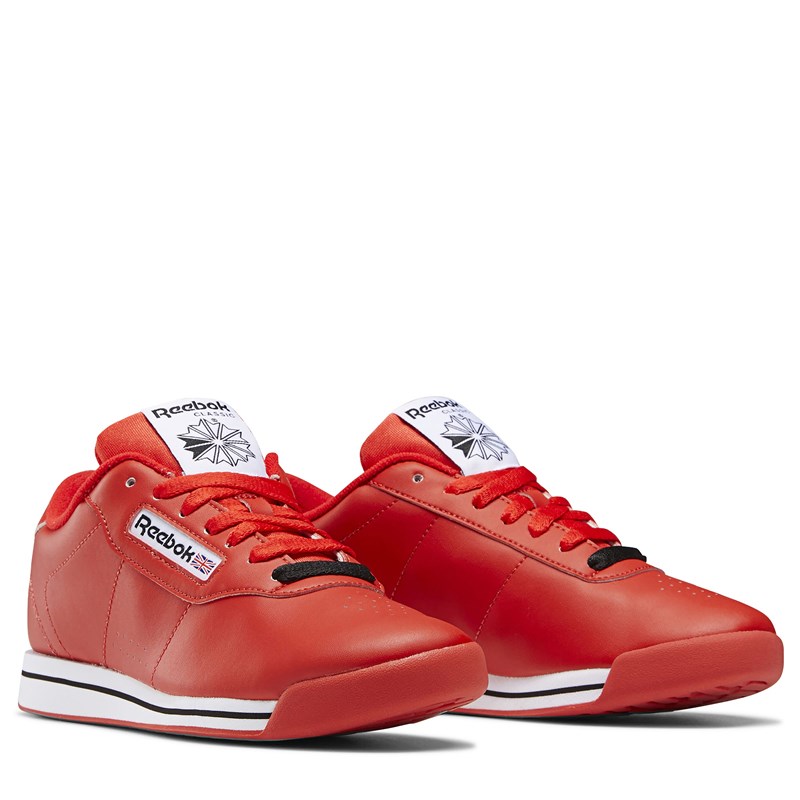 Reebok Women's Princess Sneakers (Red/White/Black) - Size 10.0 M