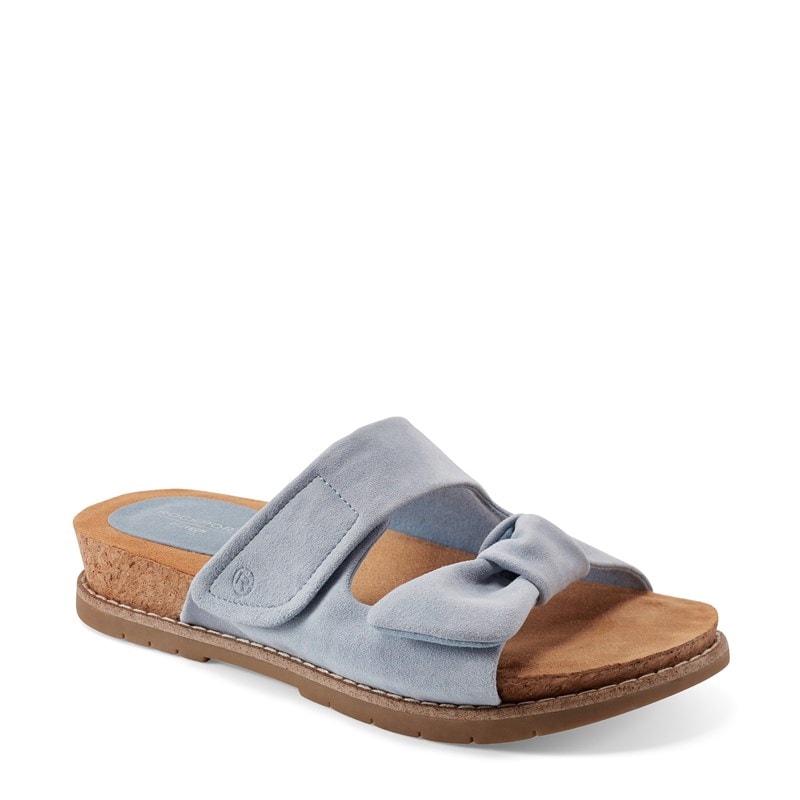 Rockport Women's Zova Casual Slide Sandals (Blue Suede) - Size 7.0 W