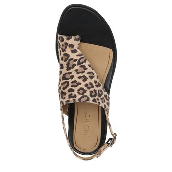Vionic leopard online sandals
