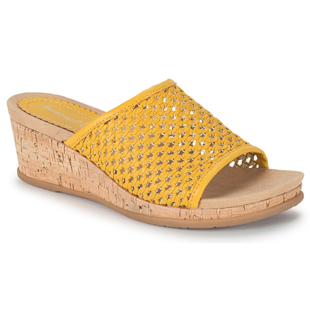 Baretraps Women s Flossey Medium Wide Wedge Sandal Famous Footwear