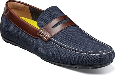 Mens Florsheim Motor Smooth Moc Toe Penny Driver. Ice/Glace Mens Florsheim Motor Smooth Moc Toe Penny Driver - Ice/Glace  main image 2