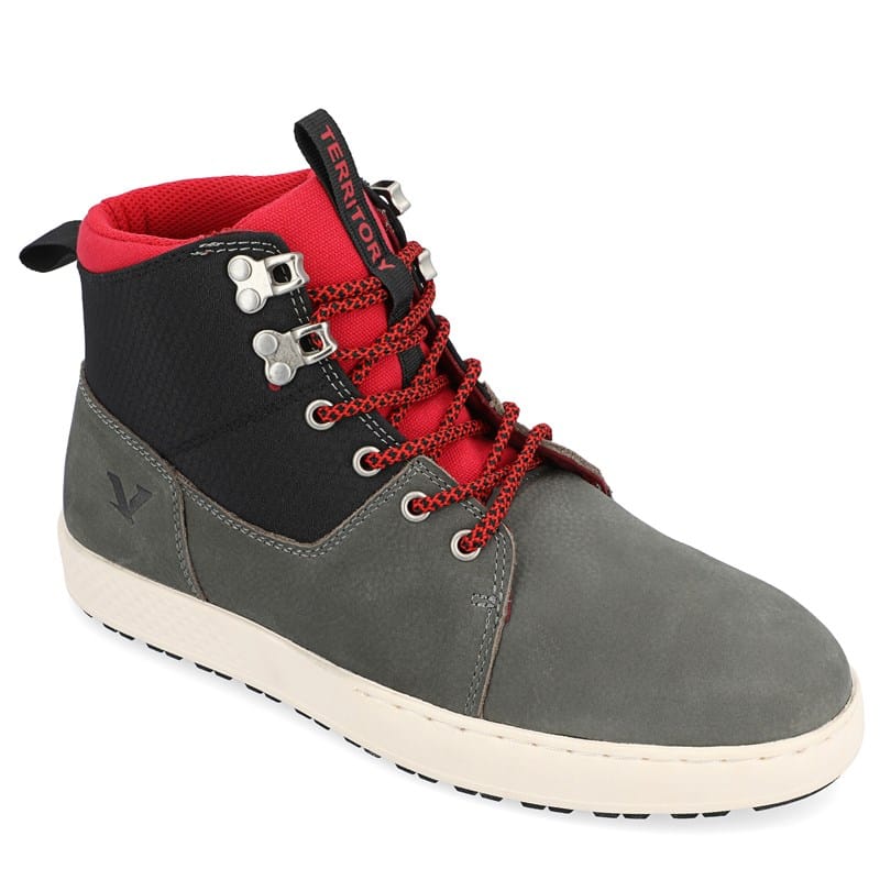 Territory Men's Wasatch Overland Sneaker Boots (Red Leather) - Size 8.0 M