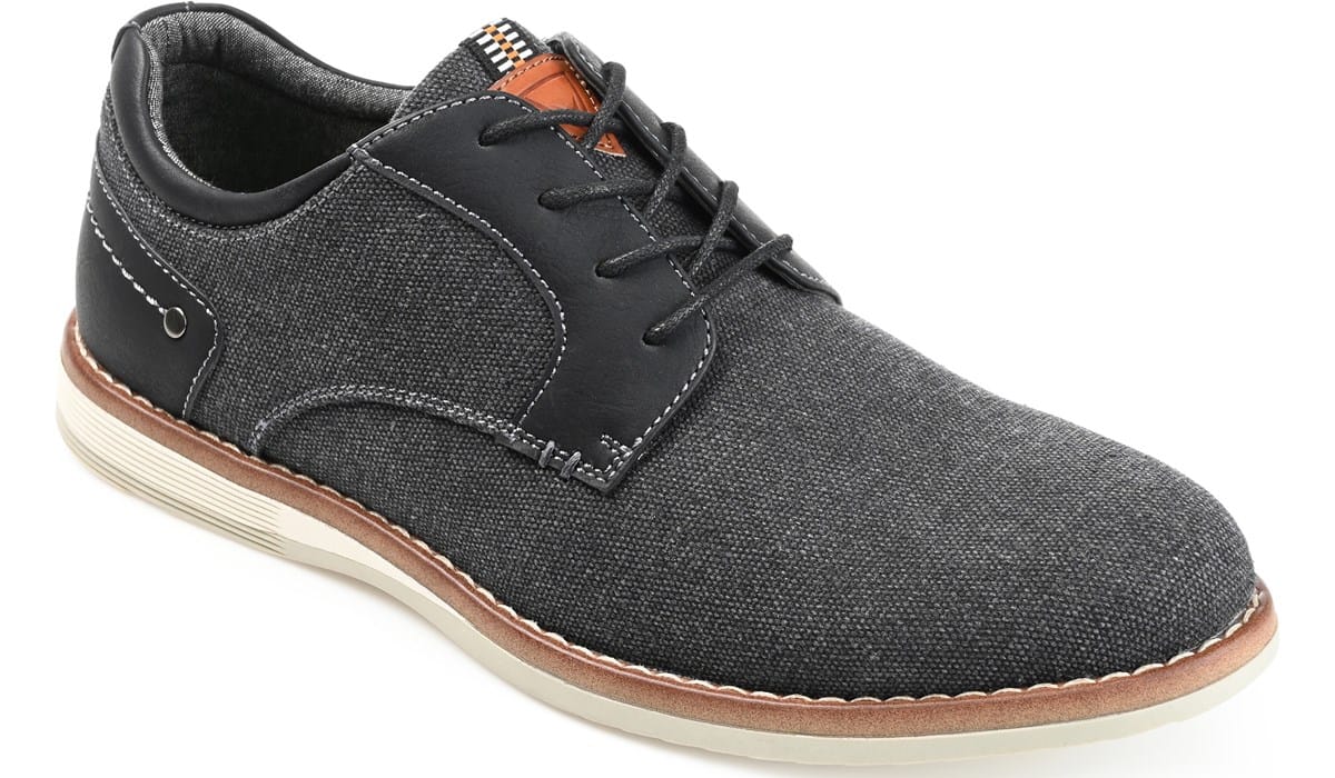 Vance Co. Men's Romano Plain Toe Oxford 