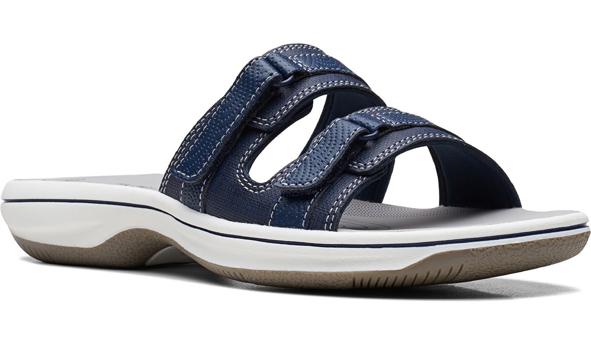 Clarks Women's Breeze Piper Slide Sandal | Famous Footwear