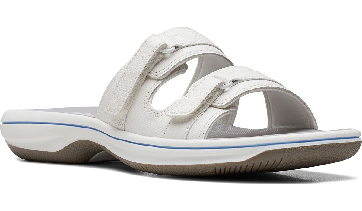 Clarks Women's Breeze Piper Slide Sandal | Famous Footwear