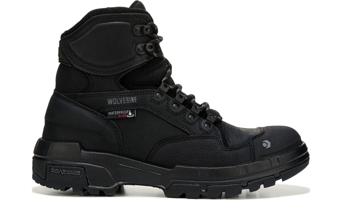 wolverine men's legend 6 inch waterproof comp toe work shoe