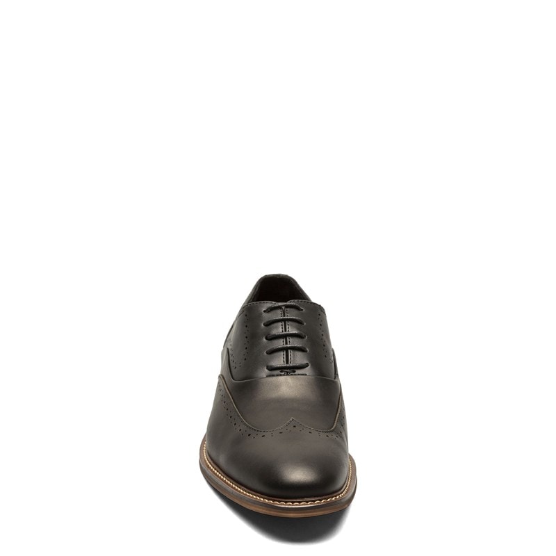 Stacy Adams Men's Macarthur Wing Tip Oxford Shoes (Black Leather) - Size 15.0 M