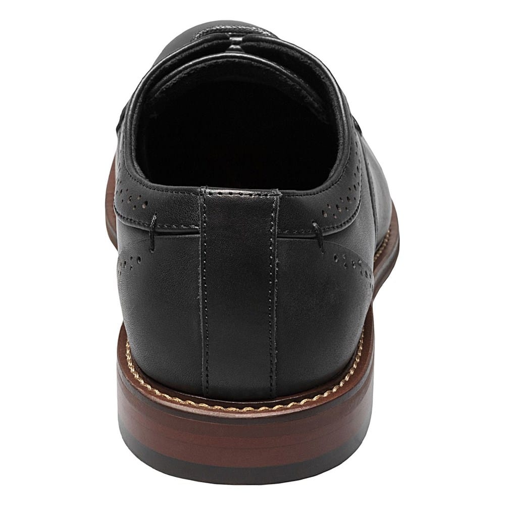 NWT Stacy Adams Redzone Black Maddox Cap Toe Leather Oxford Shoes Men\'s 9.5 Maddox Cap Toe Oxford Men main image 4