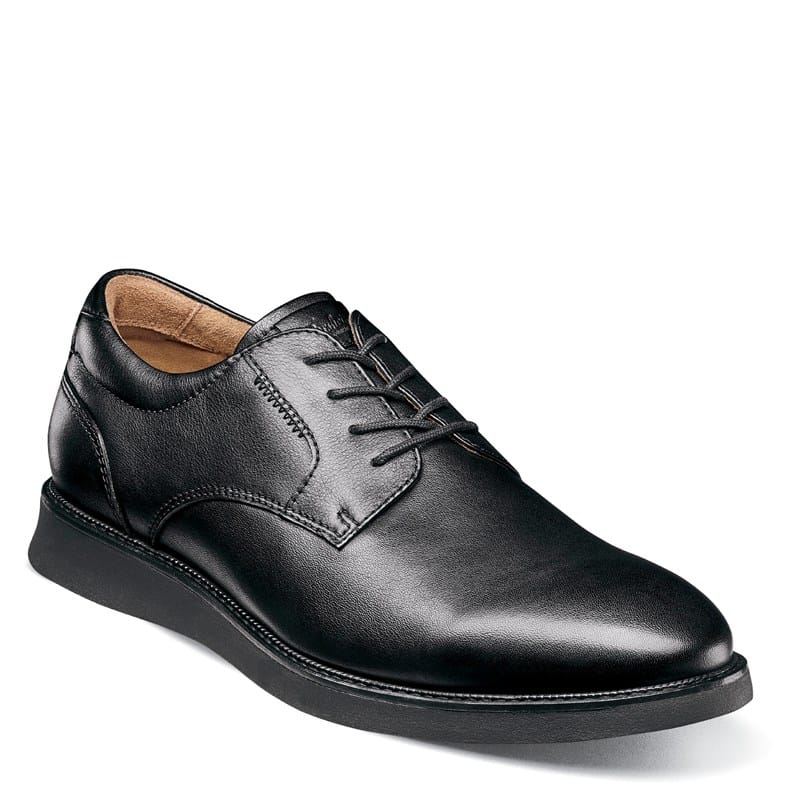 Florsheim Men's Launch Plain Toe Oxford Shoes (Black) - Size 7.5 W