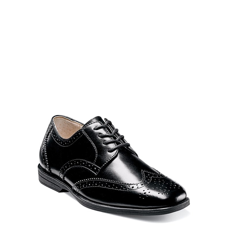 Boys Dress Shoes Florsheim Reveal Wingtip Junior Oxford Shoes Florsheim 16574 