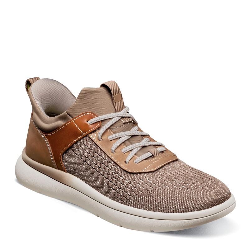 Florsheim Men's Fleet Knit Casual Sneakers (Taupe) - Size 8.5 M