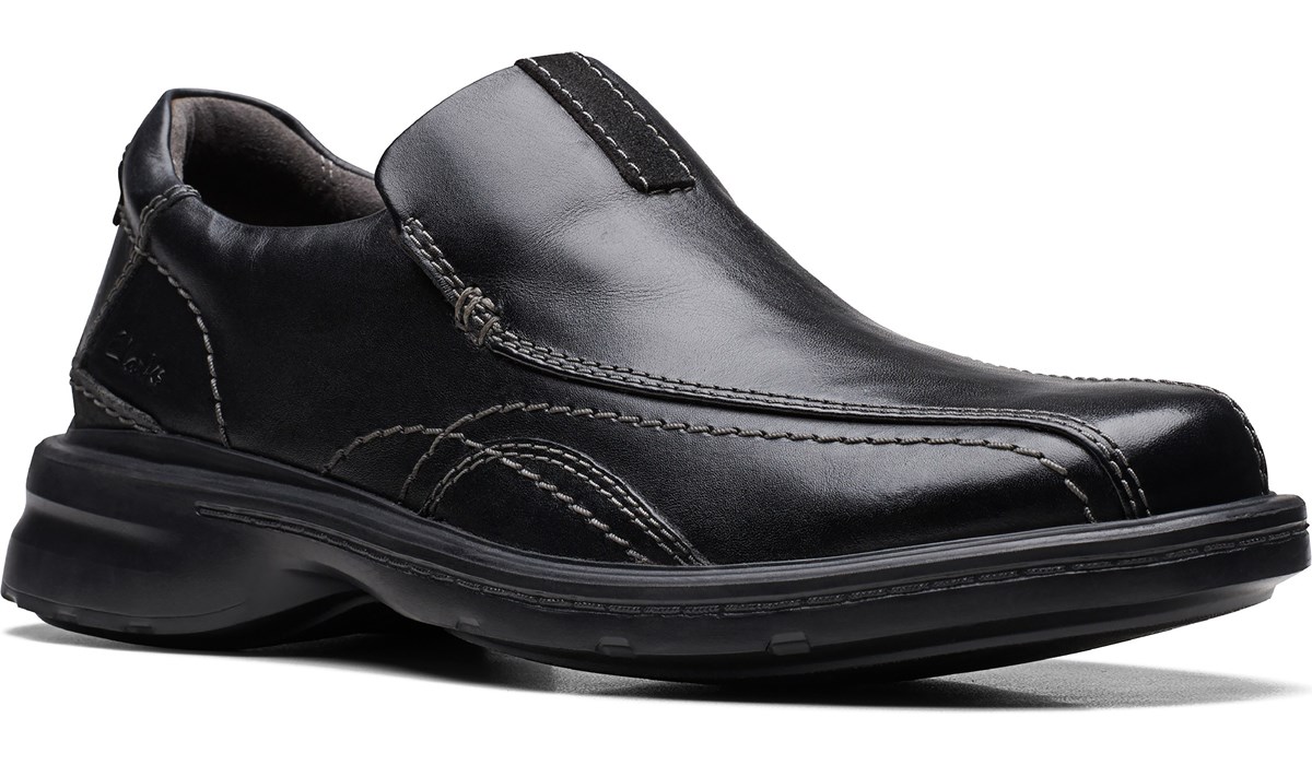 Clarks Men's Gessler Step Medium/Wide Slip On Loafer Famous Footwear