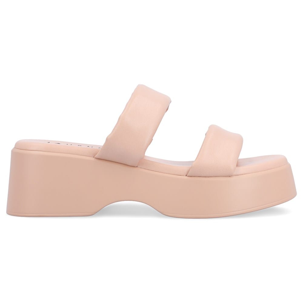 Journee Women's Veradie Platform Slide Sandal | Famous Footwear