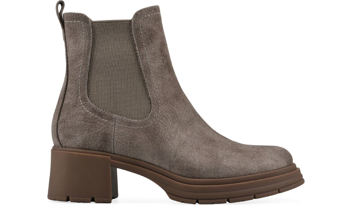 WHITE MOUNTAIN Women's Die Hard Chelsea Boot - Block Heel Ankle Bootie, Approx. 4" Shaft - View #2