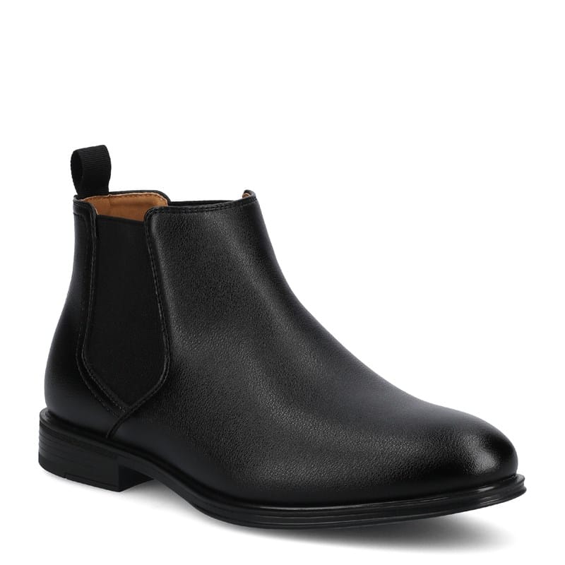Vance Co. Men's Josiah Medium And Wide Width Chelsea Boots (Black) - Size 12.0 W