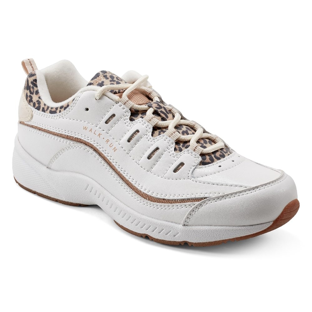 靴 YELLO ROMY SNEAKER MULES Women's Romy Leather Walking Shoes - White | Easy Spirit