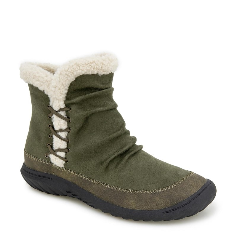 Jbu Women's Briar Winter Booties (Olive) - Size 8.0 M