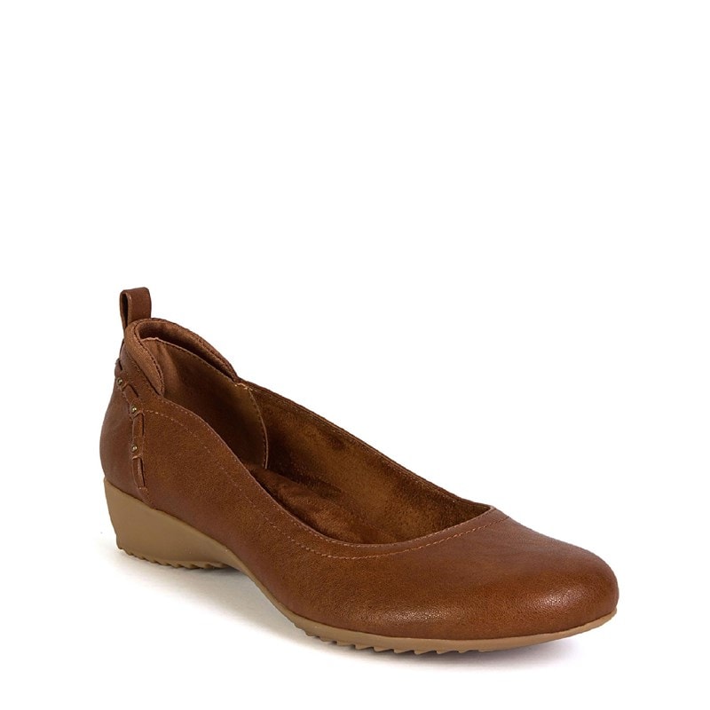 Jbu Women's Vivian Flat Shoes (Brown) - Size 6.0 M