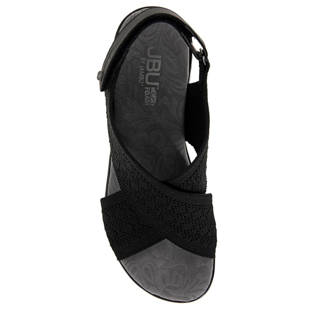 JBU Women's Alyssa Slingback Wedge Sandal Famous Footwear