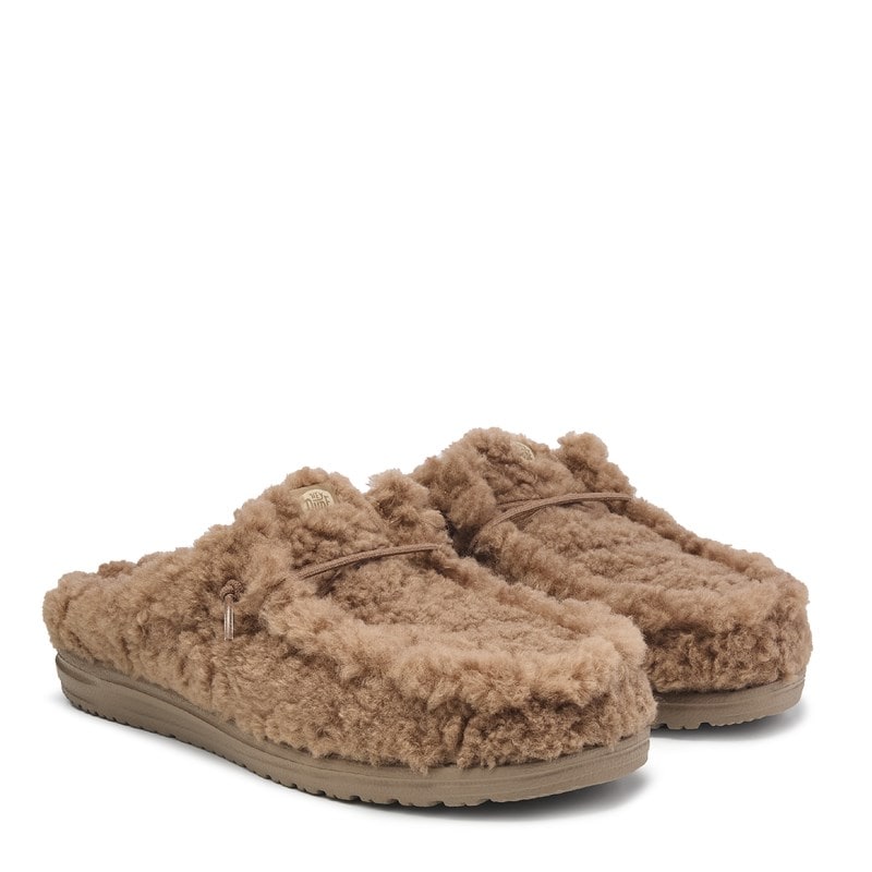 Heydude Men's Wally Cozy Slipper Shoes (Cozy Timber Wolf) - Size 8.0 M