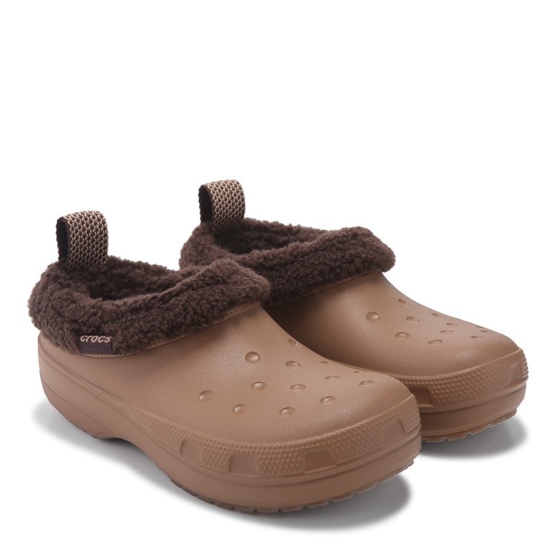 Crocs Classic Shorty Lined Booties (Sepia) - Size 4.0 M