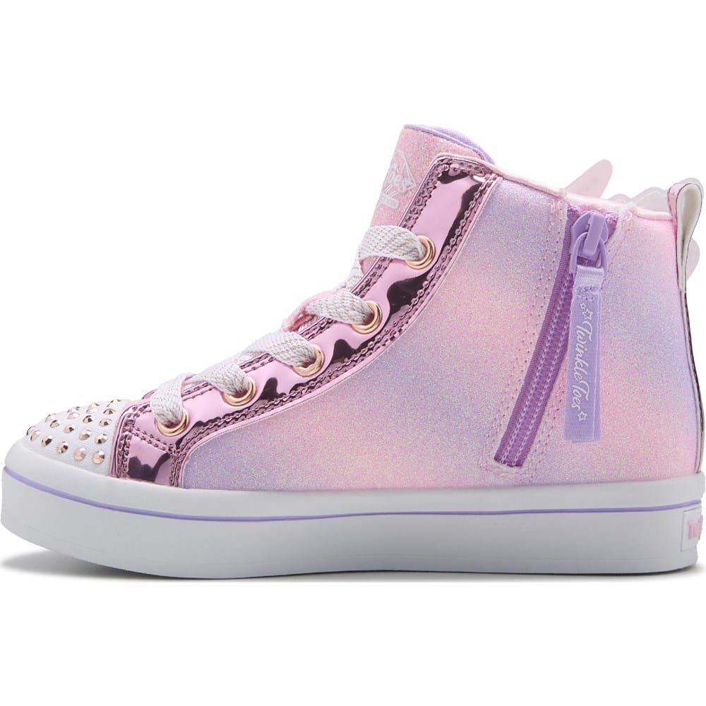 Skechers Kids' Twi-Lites Lighted Hi Top Sneaker Toddler/Little Kid