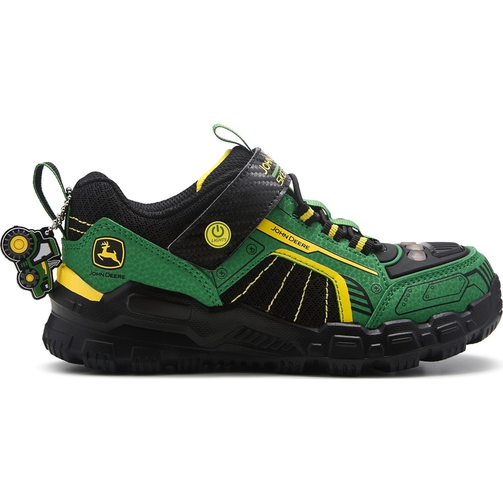 光シザー　ユッキー Skechers Kids' John Deere Adventure Lighted Sneaker Little