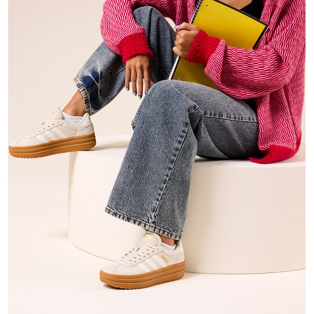 adidas Women's VL Court Bold Platform Sneaker | Famous Footwear
