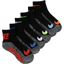 Kids' 6 Pack Youth X-Small Cushioned Ankle Socks - Right
